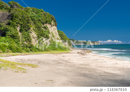 《千葉県》勝浦市部原海岸・外房の美しいビーチ 118367810