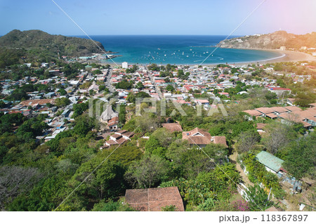 Bright day in San Juan Del sur Bright day in San Juan Del sur 118367897