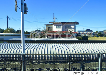 JR東日本、水郡線水戸駅から中菅谷駅までの車窓風景(2022年12月) 118368169