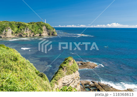 《千葉県》勝浦八幡岬・外房の大海原 《千葉県》勝浦八幡岬・外房の大海原 118368613