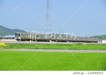 両毛線　足利ー富田　JR東日本　211系　B1編成（高崎） 118369257