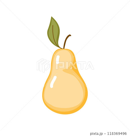 pear isolated on white background 118369496