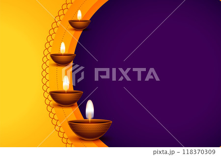 hindu diwali puja background with image or text space and lamp hindu diwali puja background with image or text space and lamp 118370309