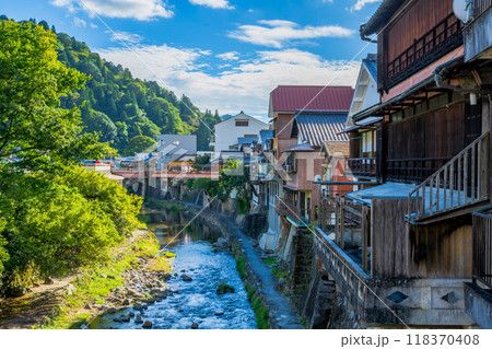 愛知県　豊田市　足助の町並み 118370408