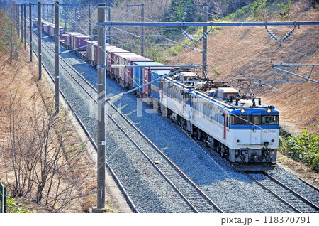 海峡線 知内ー木古内 JR貨物 ED79-60+ED79-57(五稜郭) 海峡線 知内ー木古内 JR貨物 ED79-60+ED79-57(五稜郭) 118370791