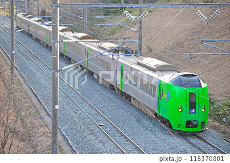 海峡線 知内ー木古内 JR北海道 789系1000番台 HE-103編成(函館) スーパー白鳥 海峡線 知内ー木古内 JR北海道 789系1000番台 HE-103編成(函館) スーパー白鳥 118370801