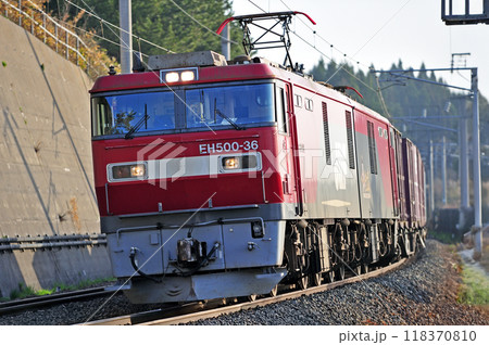 江差線　釜谷　JR貨物　EH500-36（仙台） 118370810