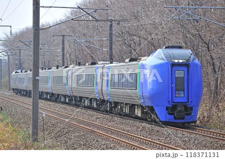 千歳線　植苗ー美々　JR北海道　キハ281系900番台　スーパー北斗 118371131