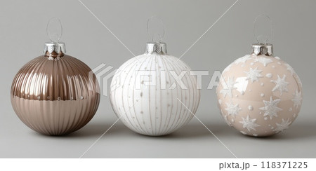 Merry Christmas and happy New Year background 118371225