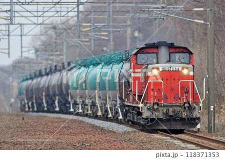 千歳線　植苗　JR貨物　DD51-1184（鷲別） 118371353