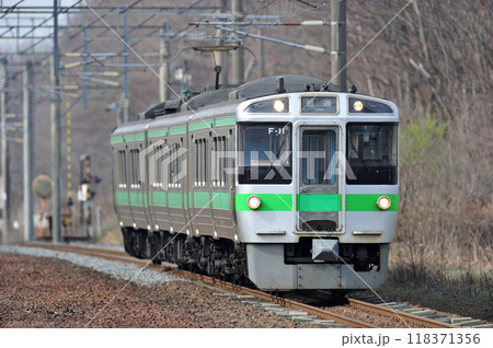 千歳線 植苗 JR北海道 721系 F-11編成(札幌) 千歳線 植苗 JR北海道 721系 F-11編成(札幌) 118371356