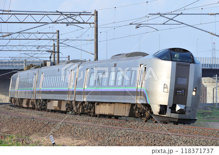 函館本線 豊幌ー江別 JR北海道 789系1000番台 HL-1007編成(札幌) スーパーカムイ 函館本線 豊幌ー江別 JR北海道 789系1000番台 HL-1007編成(札幌) スーパーカムイ 118371737