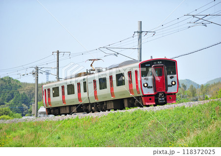 日豊本線 中山香ー杵築 JR九州 815系 N026編成(大分) 日豊本線 中山香ー杵築 JR九州 815系 N026編成(大分) 118372025