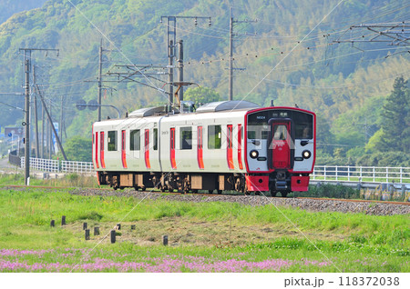 日豊本線　立石ー中山香　JR九州　815系　N024編成（大分） 118372038