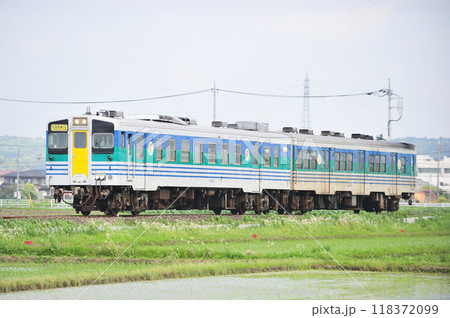 久留里線 東横田ー横田 JR東日本 キハ37-2+キハ38-1002(幕張) 久留里線 東横田ー横田 JR東日本 キハ37-2+キハ38-1002(幕張) 118372099
