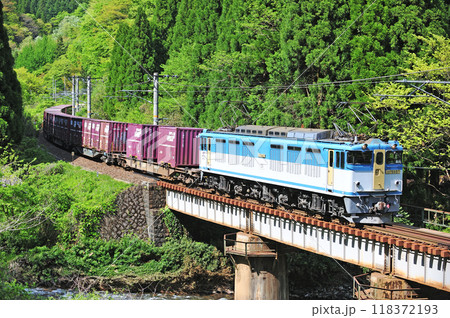 伯備線 新郷ー足立 JR貨物 EF64-67(愛知) 伯備線 新郷ー足立 JR貨物 EF64-67(愛知) 118372193