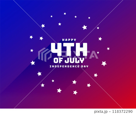 stylish 4th of july independence day celebration poster design stylish 4th of july independence day celebration poster design 118372290