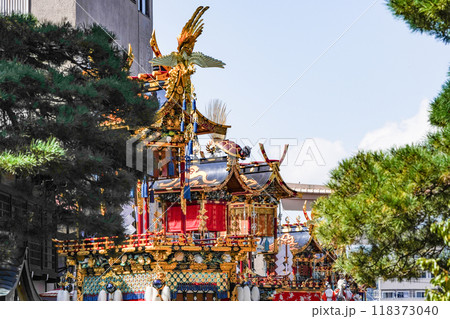 秋の高山祭 屋台の曳き揃え 秋の高山祭 屋台の曳き揃え 118373040