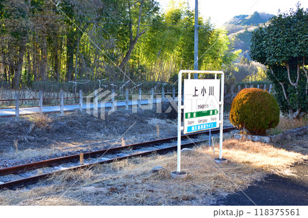 JR東日本水郡線の、下小川駅から常陸大子駅までの車窓風景(2022年12月) 118375561