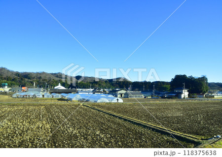JR東日本水郡線の、常陸大子駅から磐城石井駅までの車窓風景(2022年12月) 118375638