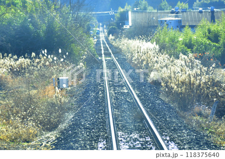 JR東日本水郡線の、常陸大子駅から磐城石井駅までの車窓風景(2022年12月) 118375640
