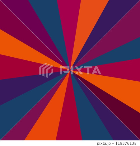 幾何学模様　三角形 118376138