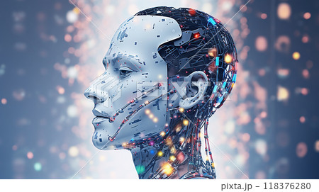 仮想空間ロボット四Generative AI 118376280
