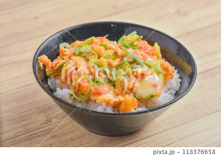 エビの玉子とじ丼 118376658