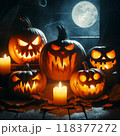 ハロウィンのかぼちゃ 118377272