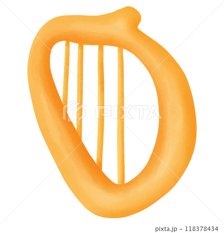 icon of human liver oil painted form 118378434