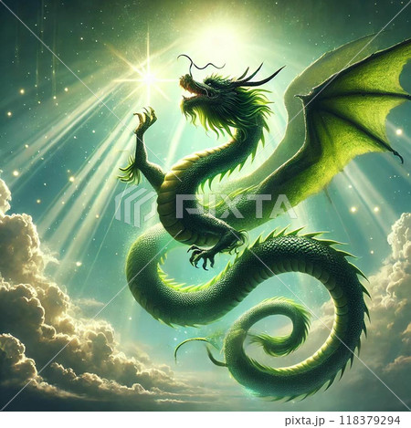 天に昇る龍 118379294