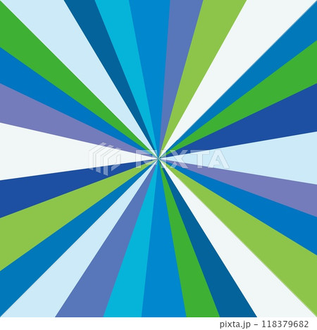 幾何学模様　三角形　フレッシュ　　 118379682