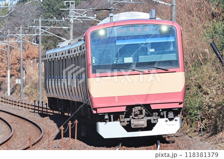 常磐線を走行するE531系赤電 118381379