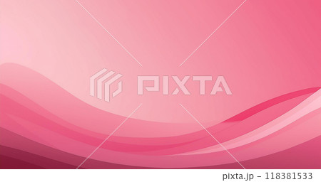 ピンクのグラデーション背景 ピンクのグラデーション背景 118381533