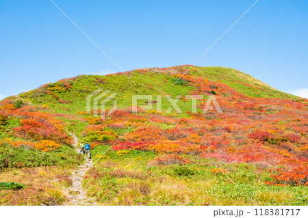 秋の焼石岳登山（泉水沼～焼石岳山頂） 118381717