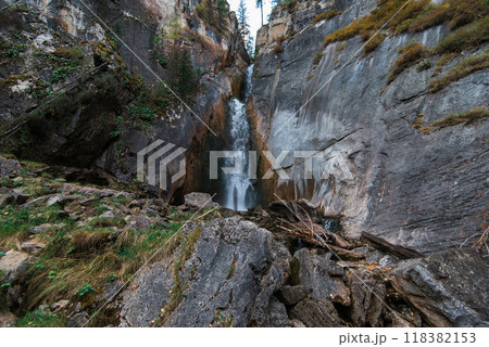 Waterfall on river Shinok 118382153