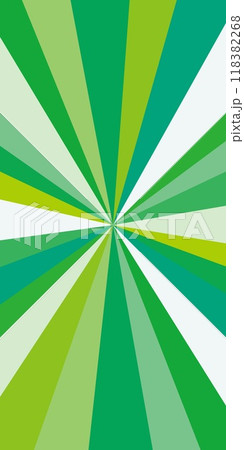 幾何学模様　三角形　グリーン 118382268