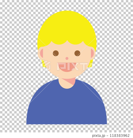 一個微笑的女人的插圖 一個微笑的女人的插圖 118383962