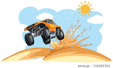 Off-Road Adventure in the Desert Off-Road Adventure in the Desert 118385301