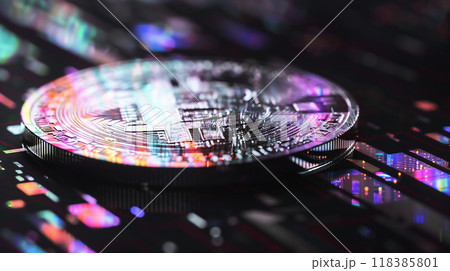 ビットコイン十九Generative AI 118385801