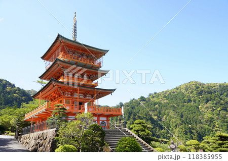 和歌山　青岸渡寺三重塔 118385955