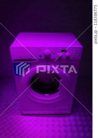 Washing machine close-up 118386775