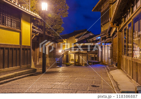京都 産寧坂(三年坂) 夜景 京都 産寧坂(三年坂) 夜景 118386887