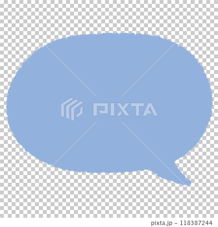 藍色水平氣球 藍色水平氣球 118387244