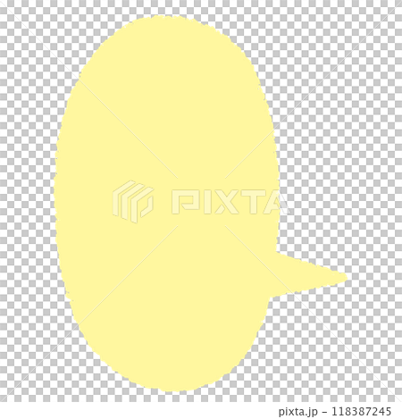 黃色垂直氣球 118387245