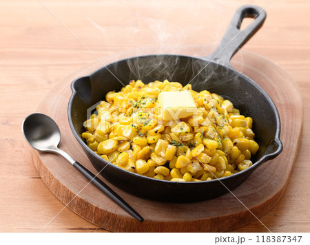秋の味覚 バターコーン 118387347