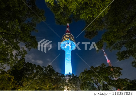 韓国 南山ソウルタワー 韓国 南山ソウルタワー 118387828