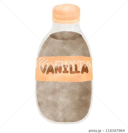 Bottle smell vanilla, transparency illustration png. Bottle smell vanilla, transparency illustration png. 118387964