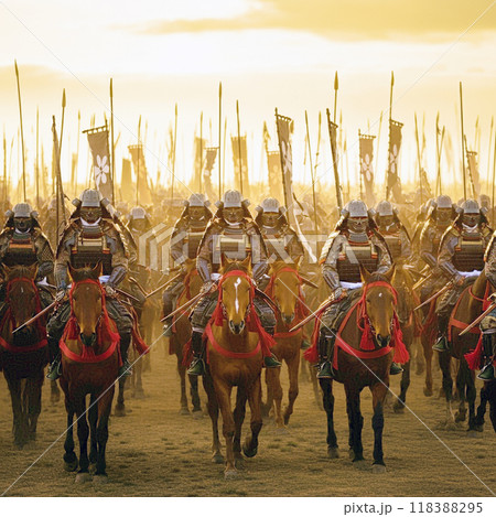 侍の出陣 118388295