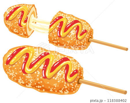 チーズハットグ 118388402